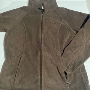 Columbia Brown Fleece Jacket